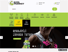 Tablet Screenshot of gym-market.com